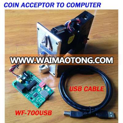 Pulse type Coin acceptor to PC USB adapter