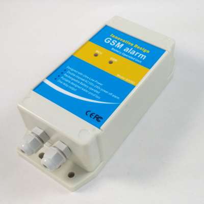 Battery operated gsm alarm box for AC power failure alarm unit GA002