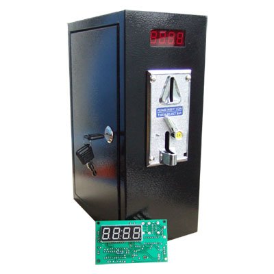 Coin Operated Timer Control Box / coin acceptor