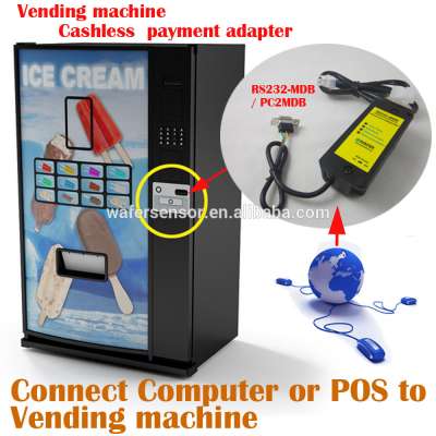 Small Vending Machine cashless payment adapter / PC computer to vending machine / PC2MDB / RS232-MDB