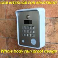 gsm intercom audio wireless intercom for apartment Working for 400 houses