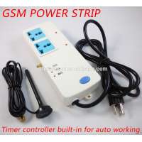 GSM remote controller Power strip built-in timer for auto working everyday