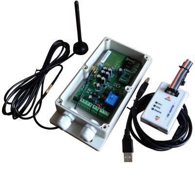 GSM Sliding Gate Opener quad band design Switch relay output